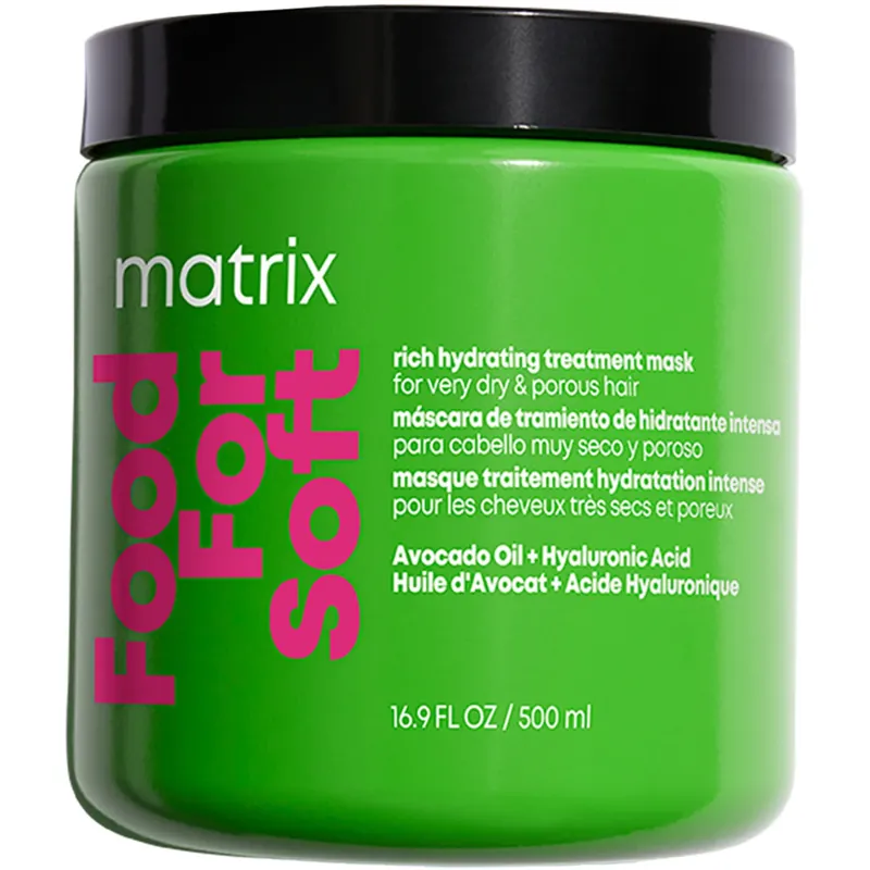 Uutuus MatrixFood For SoftRich Hydrating Treatment Mask 500 ml