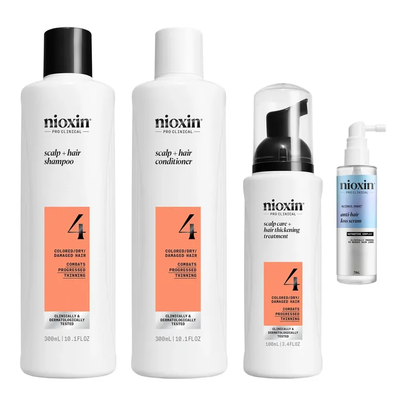 Aito NioxinHair Density & Strength EssentialsShampoo 700 ml & Treatment 70 ml 770 ml
