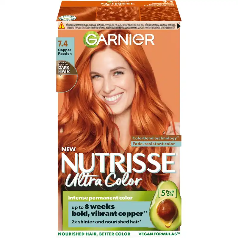 GarnierNutrisseCopper Passion 7.40 1 pcs Tehdashinta