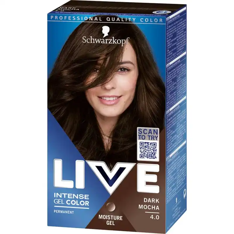 Ajankohtainen SchwarzkopfLiveDark Mocha 4.0 1 pcs