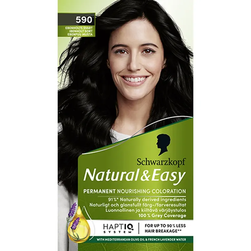 SchwarzkopfNatural & Easy590 Svart 1 pcs Bestseller