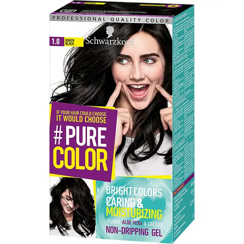 SchwarzkopfPureColor1.0 Raven Black Osta Verkossa