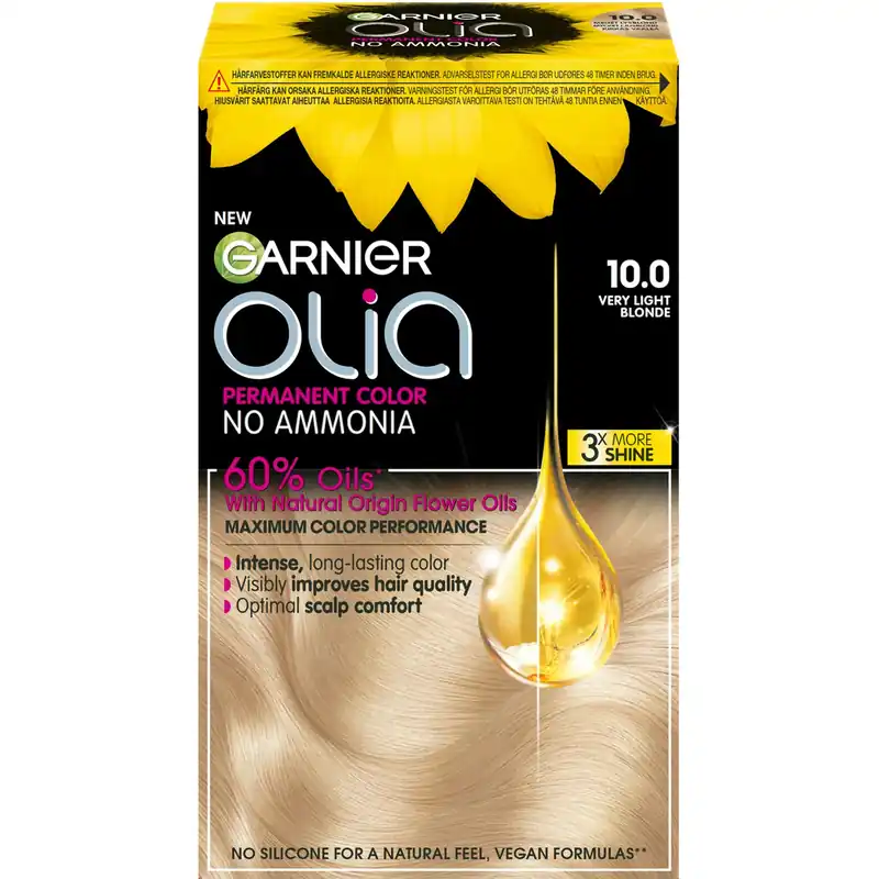 GarnierOlia 10.0 Very Light Blond 1 pcs Alennettu Hinta