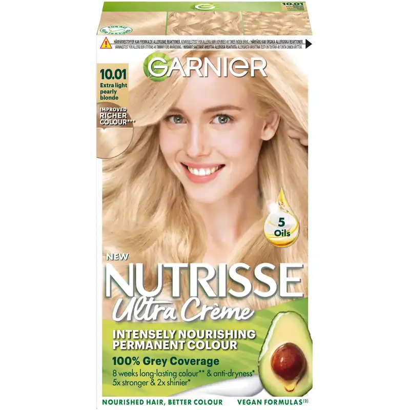 Halpa Hinta GarnierNutrisse Cream10.1 Extra Light Pearl Blond 1 pcs