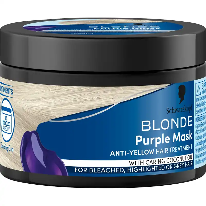Halpa Hinta SchwarzkopfBlondePurple Mask 150 ml
