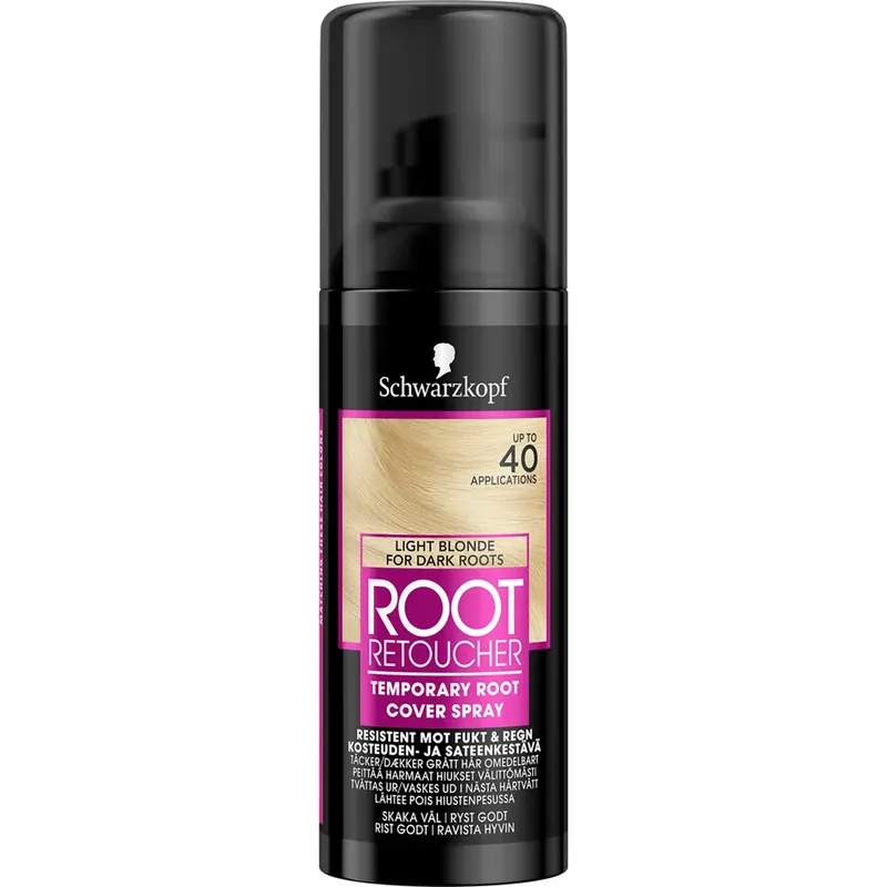 SchwarzkopfRoot RetoucherLight Blonde for Dark Roots 120 ml Lähetetään Heti