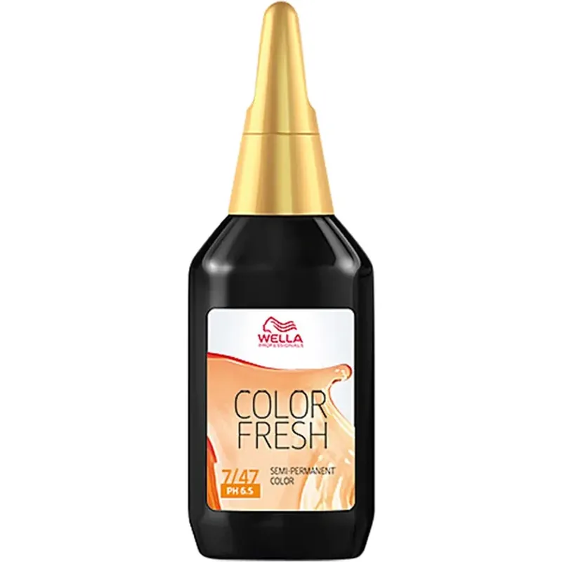 Lähetetään Heti Wella ProfessionalsColor Fresh7/47 Medium Blonde Red Brown 75 ml