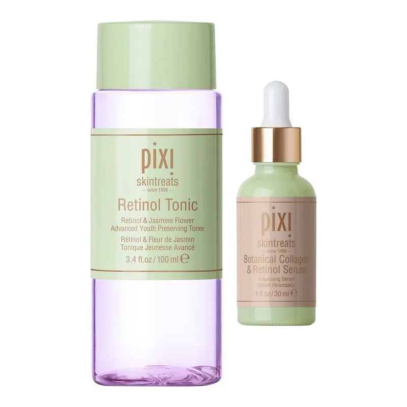 PixiRetinol Renewal Skincare DuoTonic 100 ml & Serum 30 ml 130 ml Rajoitettu Tarjous