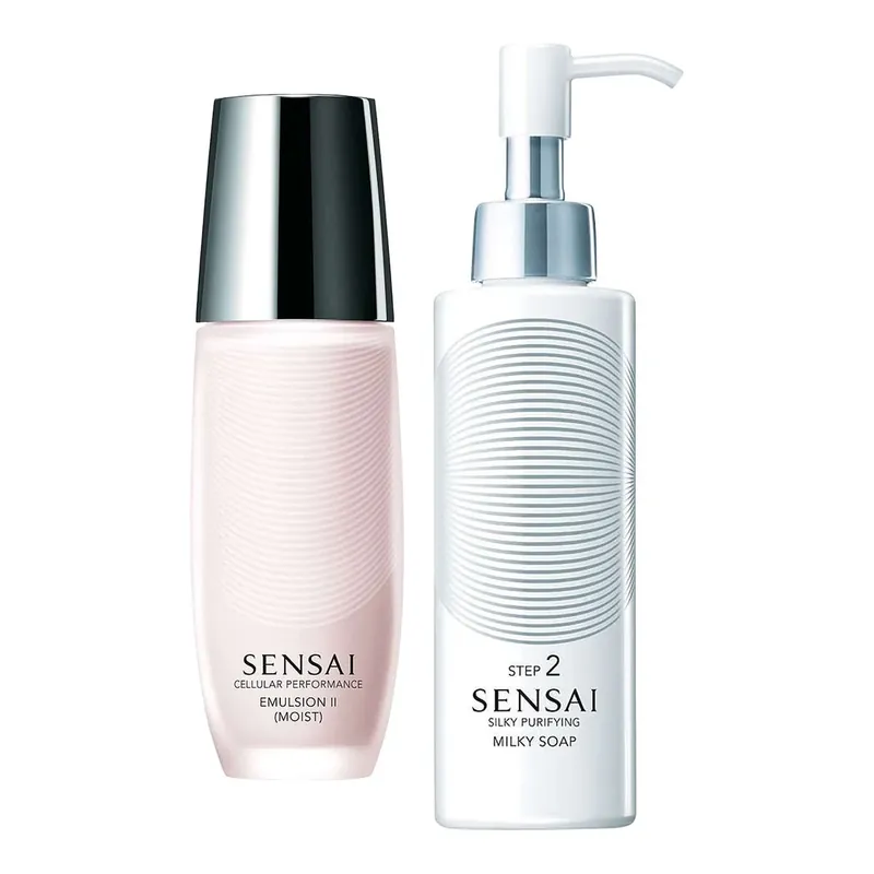 Suoraan Valmistajalta SensaiMoisture & Soap Cleanse (Moist Emulsion + Milky Soap)