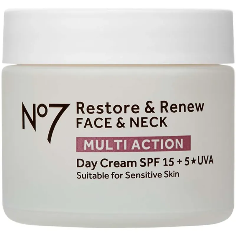 No7Restore & Renew Multi Action Day Cream SPF15Face & Neck SPF15 50 ml Älä Missaa