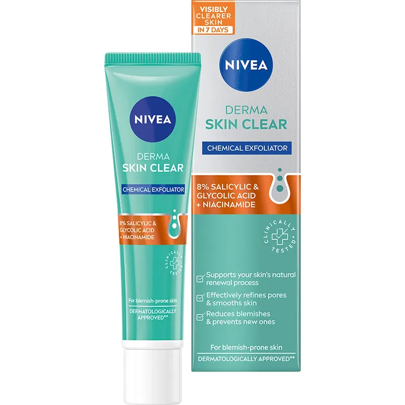 Alennettu Hinta NIVEADerma Skin Clear Night Exfoliator 40 ml