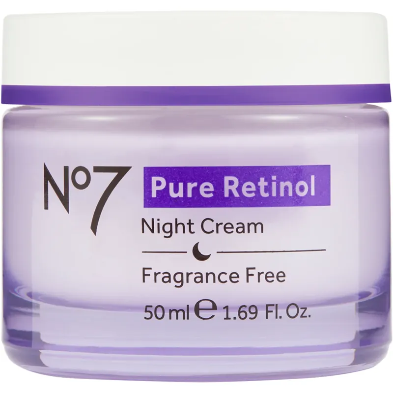 Tukkuhinta No7Pure Retinol Night Repair Cream 50 ml