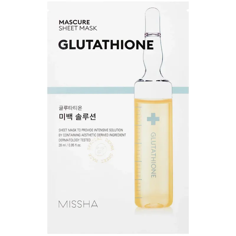MISSHAMascure Whitening Solution Sheet Mask 27 ml Tukkuhinta