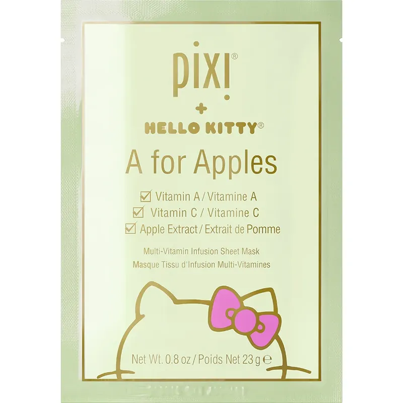 PixiPixi + Hello Kitty - A for Apples Sheet-Mask3 x 23g 69 g Tilaa Nyt
