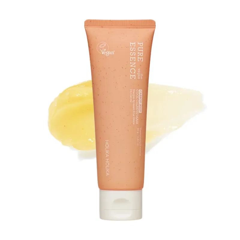 Holika HolikaPure Essence The Vegan Carrot Jelly Cool Calming Mask 80 g Merkkituote