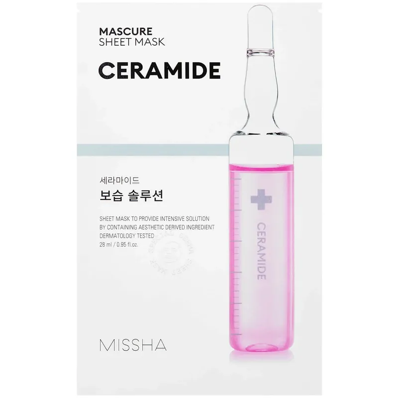 MISSHAMascure Moisture Barrier Solution Sheet Mask 27 ml Vain Rajoitetun Ajan