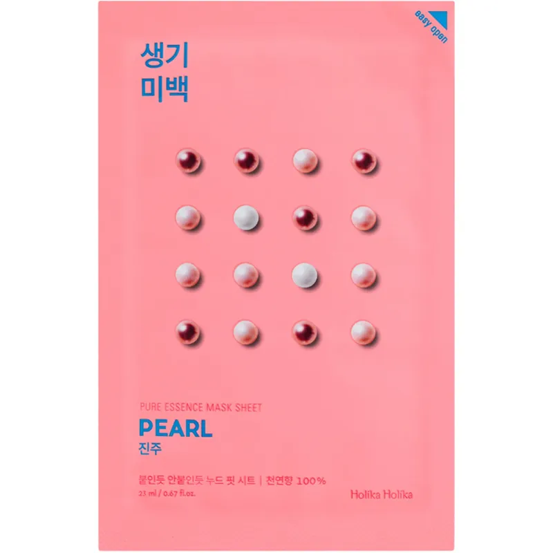 Holika HolikaPure Essence Sheet MaskPearl 20 ml Suoraan Valmistajalta