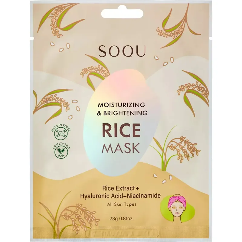 Viimeinen Mahdollisuus SOQURice Sheet Mask 1 pcs
