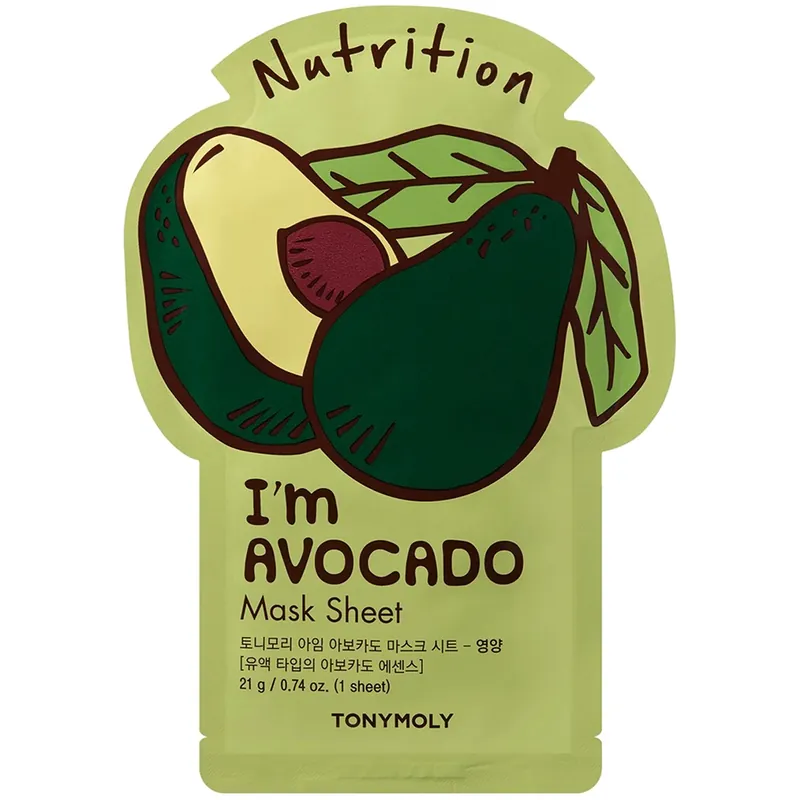 Kausialennus TonymolyI Am Avocado Mask Sheet 21 g