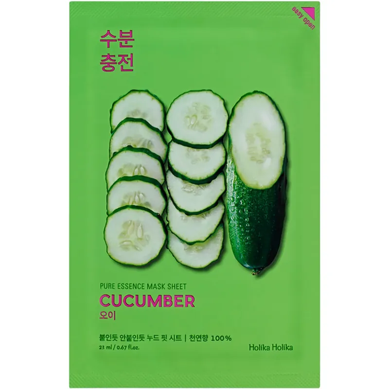 Holika HolikaPure Essence Sheet MaskCucumber 20 ml Kampanjahinta