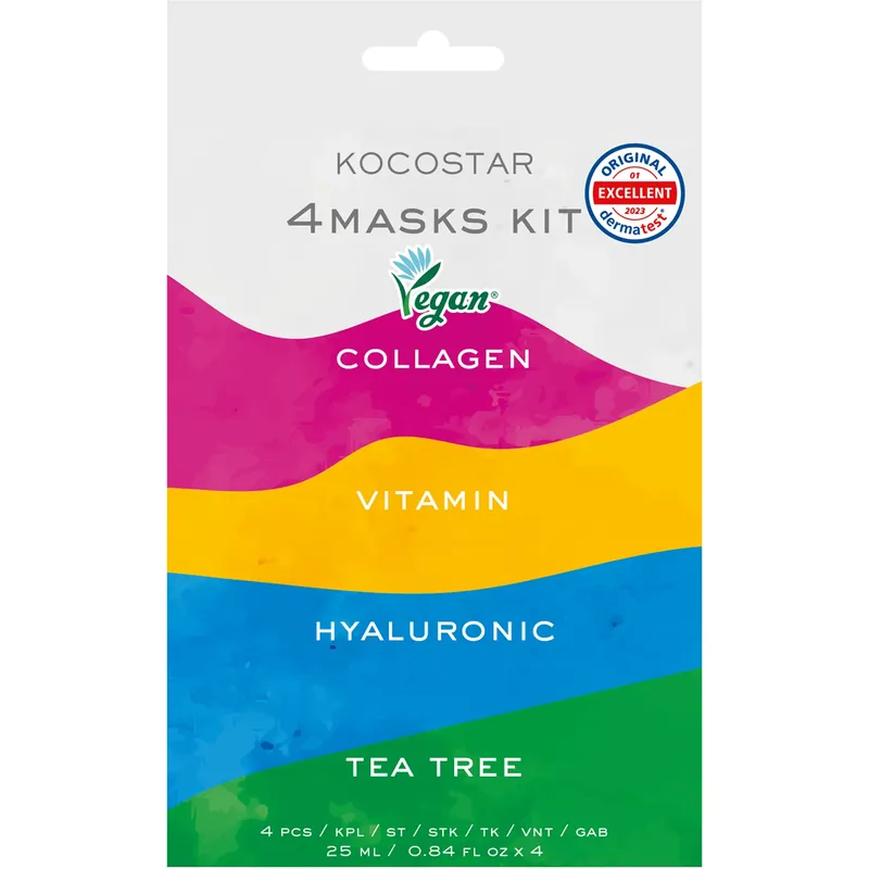 Eniten Myyty Kocostar4 Masks Kit4 pcs