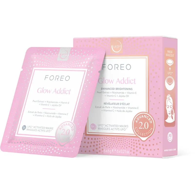 FOREOUFO™-Mask Glow Addict 2.0Semi-transparent 6 pcs Superhinta