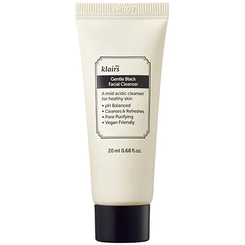 KlairsGentle BlackFacial Cleanser 20 ml Eniten Myyty