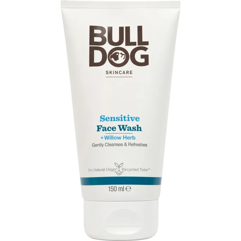 BulldogSensitive Face WashFace Wash 150 ml Uusi Malli