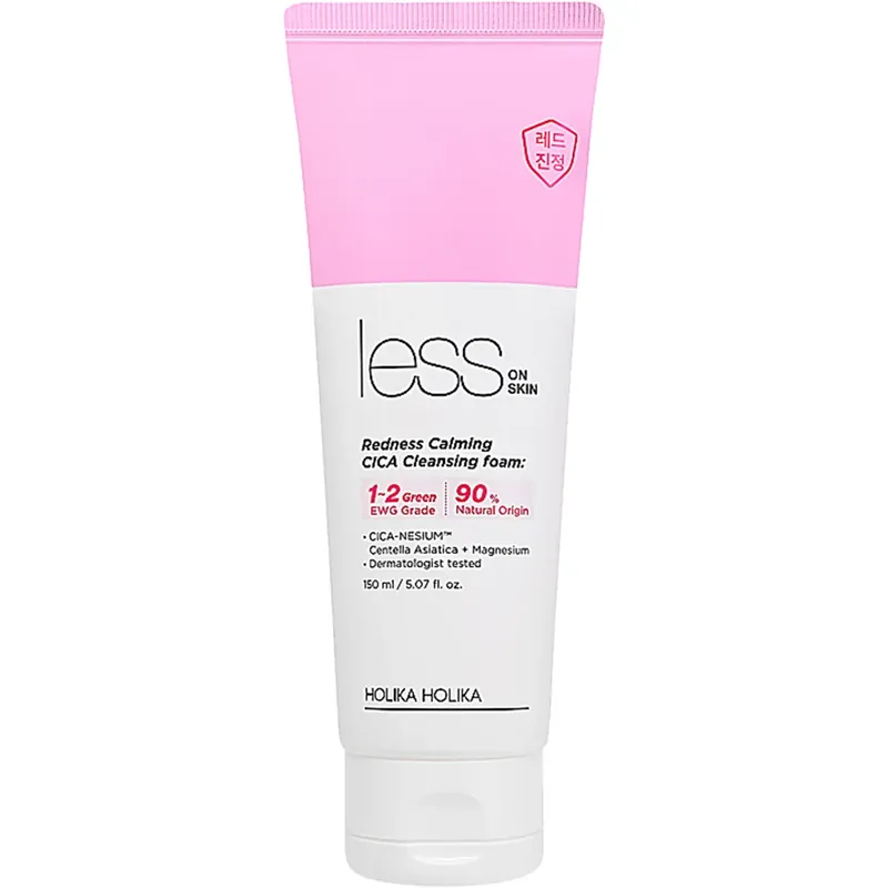Holika HolikaLess on Skin Redness Calming CICA Cleansing Foam 150 ml Vain Rajoitetun Ajan