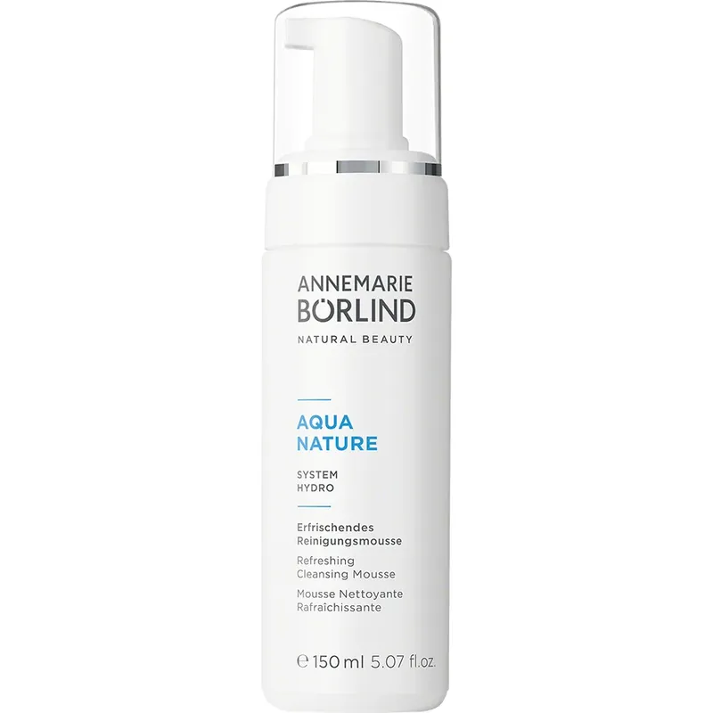 Uusi Malli Annemarie BörlindAquanature Refreshing Cleansing Mousse 150 ml