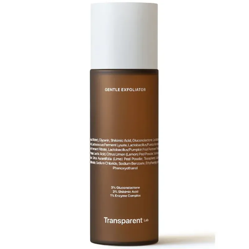 Alkuperäinen Niche Beauty LabTransparent LabGentle Exfoliator 135 ml