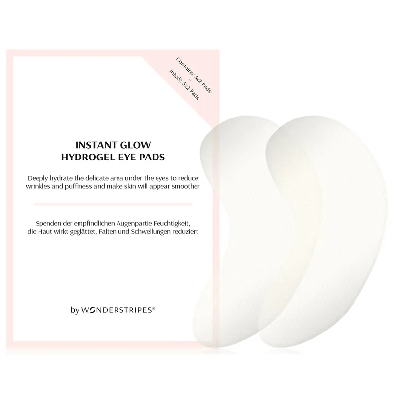 WonderstripesInstant Glow Hydrogel Eye Pads 5 pcs Turvallinen Maksu