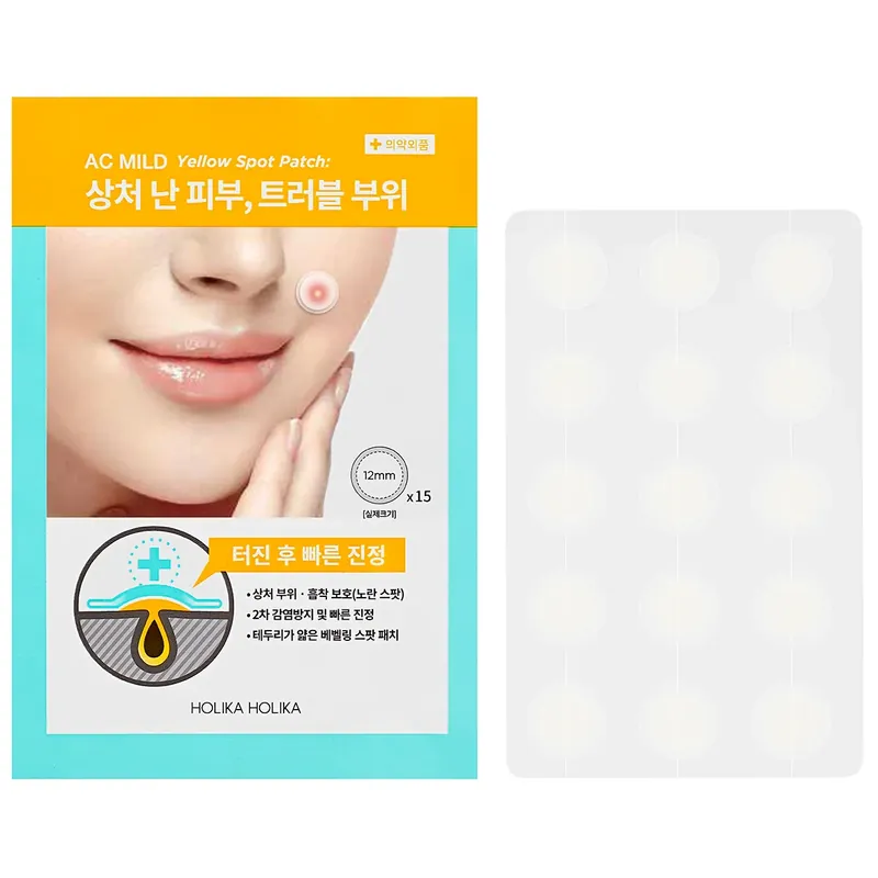 Osta Tänään Holika HolikaAC MILD Yellow Spot Patch15 Pcs 15 pcs