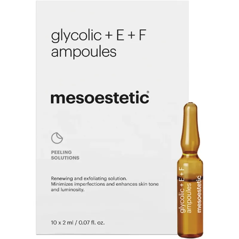 Eniten Myyty Glycolic E + F Ampoules10x2 ml 20 ml