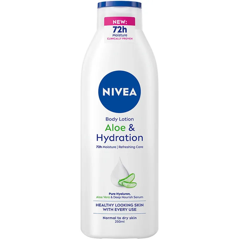 NIVEAAloe & Hydration Body Lotion 250 ml Pikatoimitus