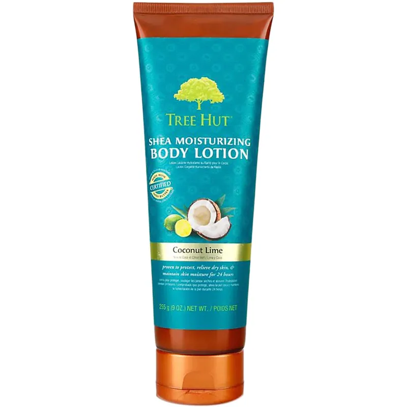 Tree HutShea Moisturizing Body LotionCoconut Lime 255 g Heti Saatavilla