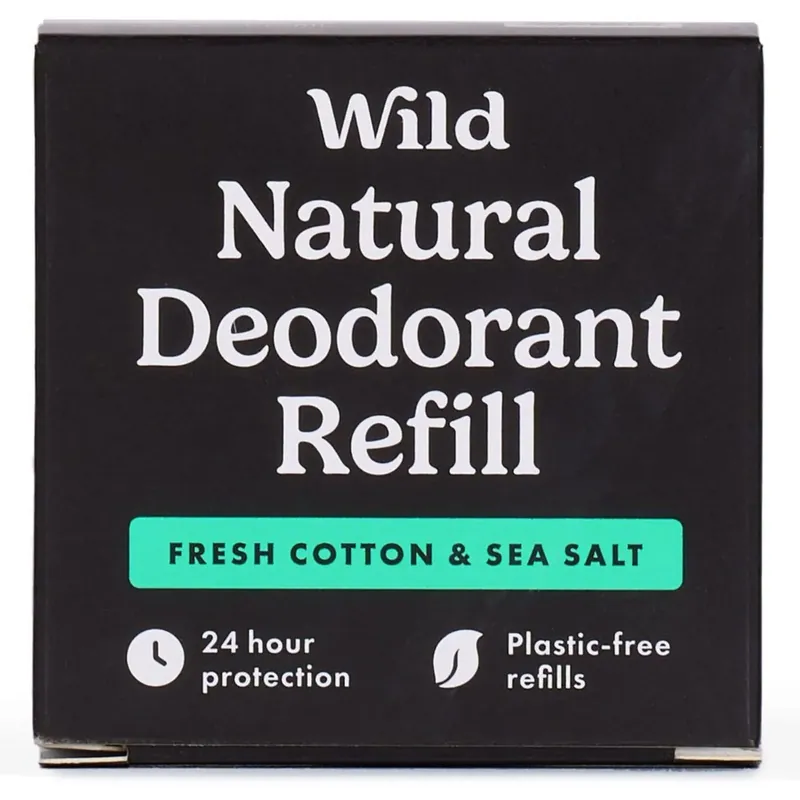 WildFresh Cotton & Sea Salt DeodorantRefill 40 g Flash-Tarjous