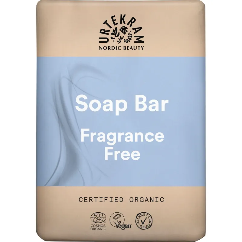 UrtekramFragrance Free Soap Bar 100 g Uusi Kokoelma