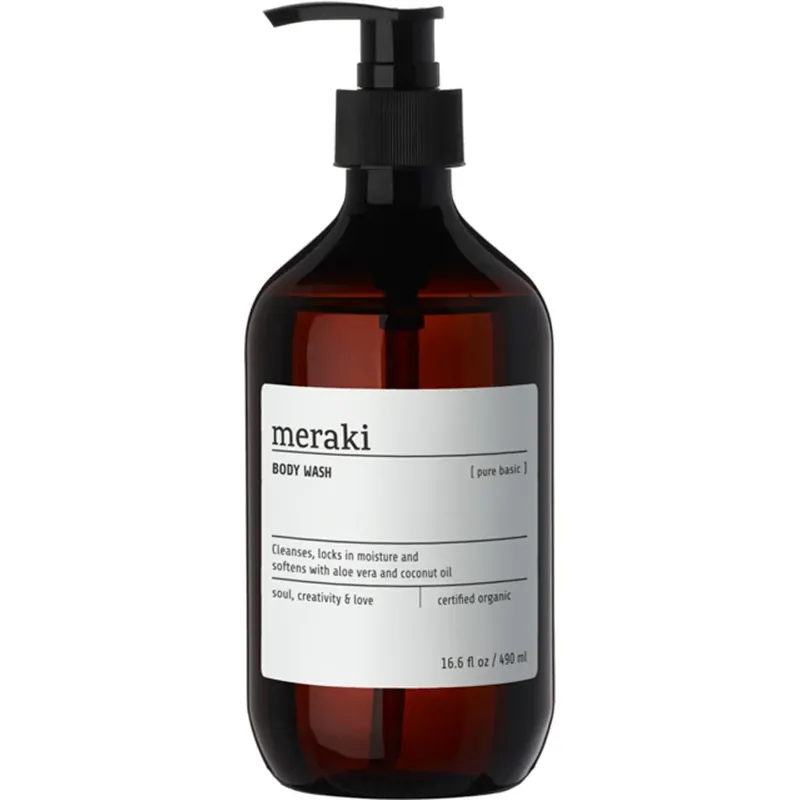 Alkuperäinen MerakiBody Wash Pure Basic 490 ml