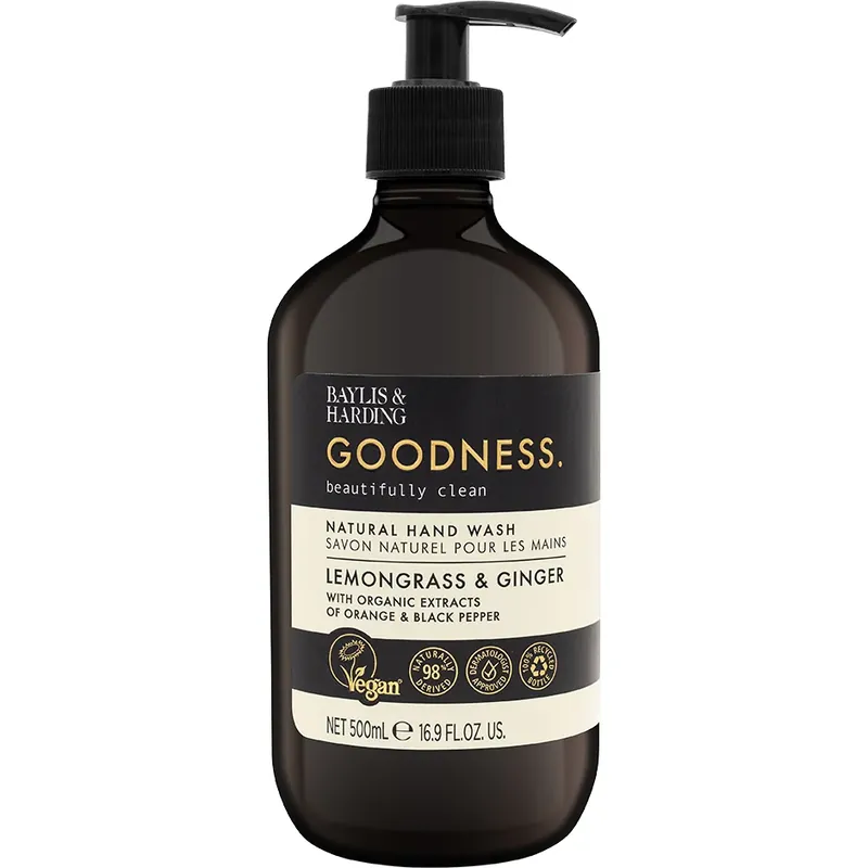 Baylis & HardingGoodness Hand WashLemongrass & Ginger 500 ml Osta Verkossa