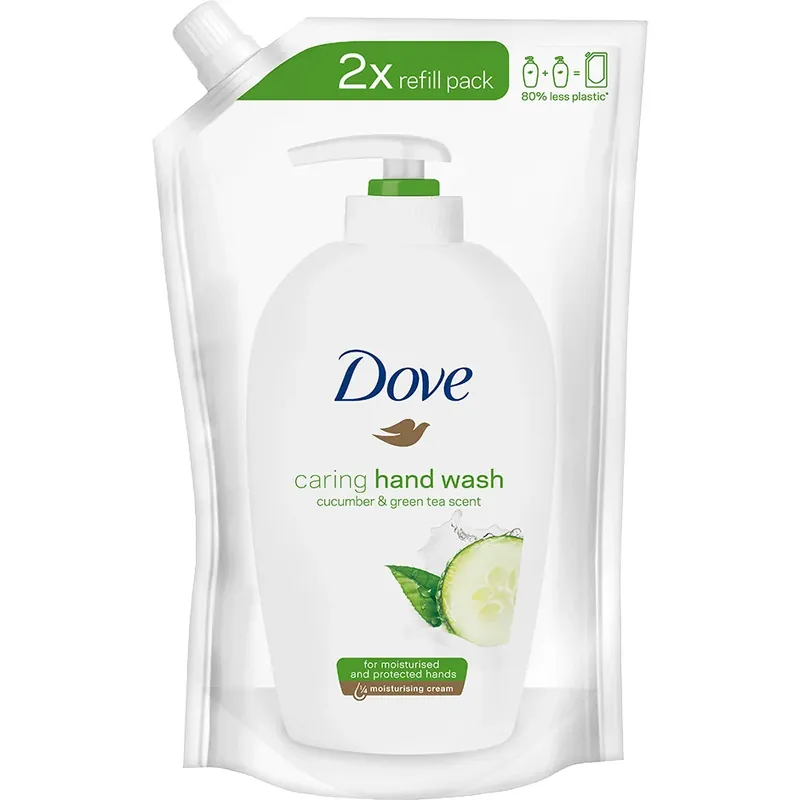 DoveGo Fresh Cucumber & Green TeaRefill 500 ml Ilmainen Palautus
