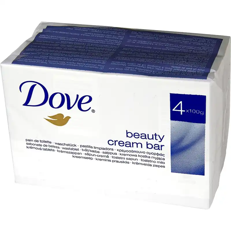 Kausialennus DoveOriginal Beauty CremeSoap Bar 4 Pcs