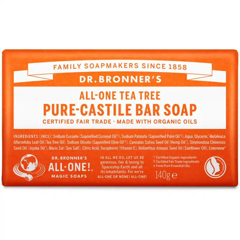 Dr. Bronner‘sBar SoapTea Tree 140 g Flash-Tarjous