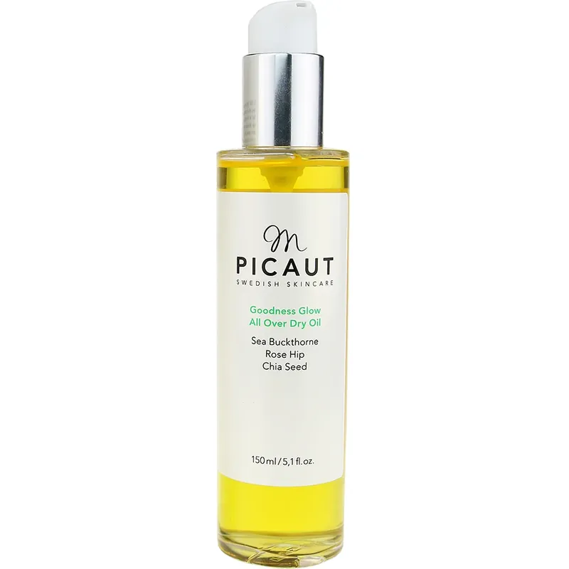 M Picaut Swedish SkincareGoodness Glow All Over Dry Oil 150 ml Uusi Kokoelma