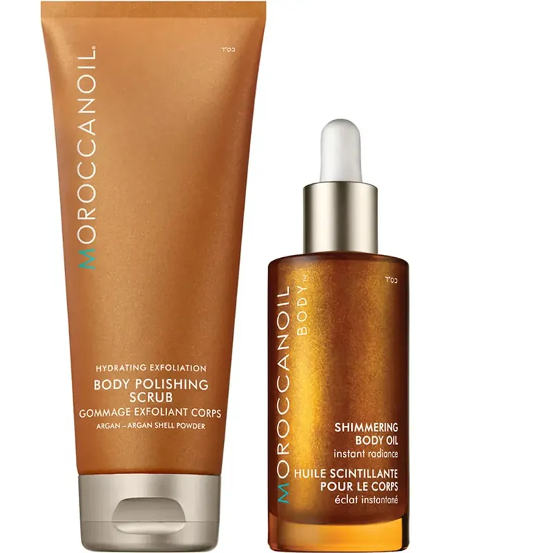 Turvallinen Maksu MoroccanoilBody Glow Set