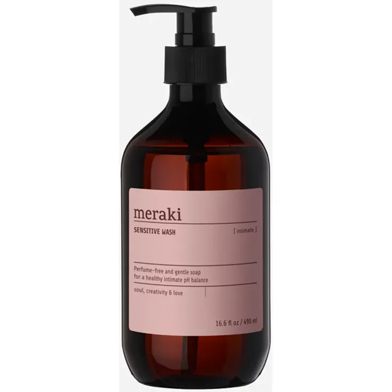 MerakiSensitive WashPink 490 ml Rajoitettu Tarjous
