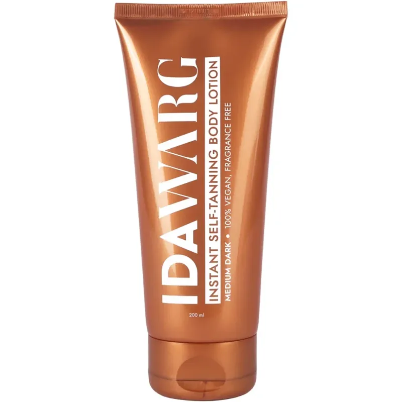 Ilmainen Palautus IDA WARG BeautyInstant Self-Tanning Body Lotion Medium Dark 200 ml