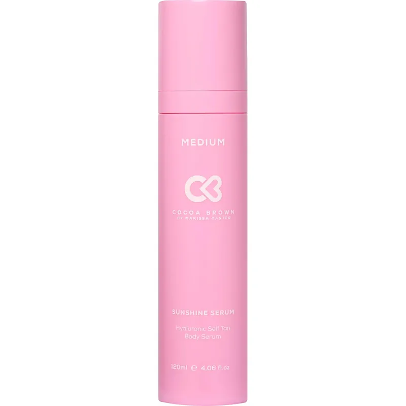 Cocoa BrownSunshine Serum - Hyaluronic Self-Tan Body SerumMedium 120 ml Ilmainen Palautus