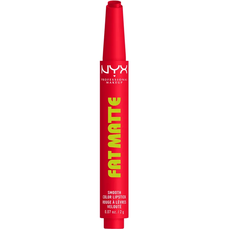 Viikonlopputarjous NYX Professional MakeupFat Matte Slick Click Lip Balm15 Fuzzy Flame 2 g