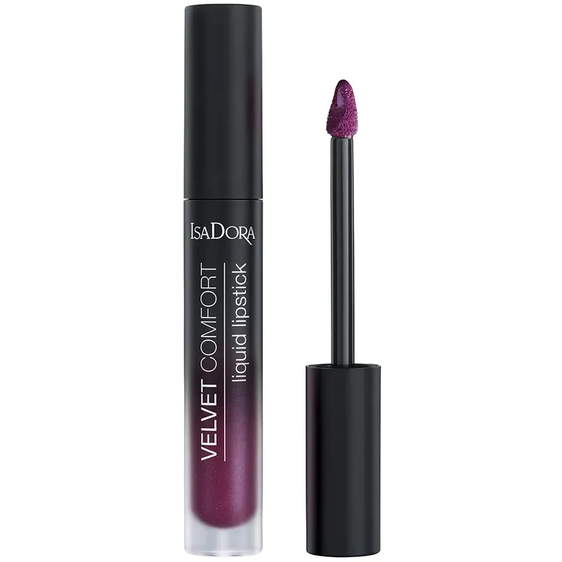 IsaDoraVelvet Comfort Liquid LipstickPurple Dare Kuuma Tarjous